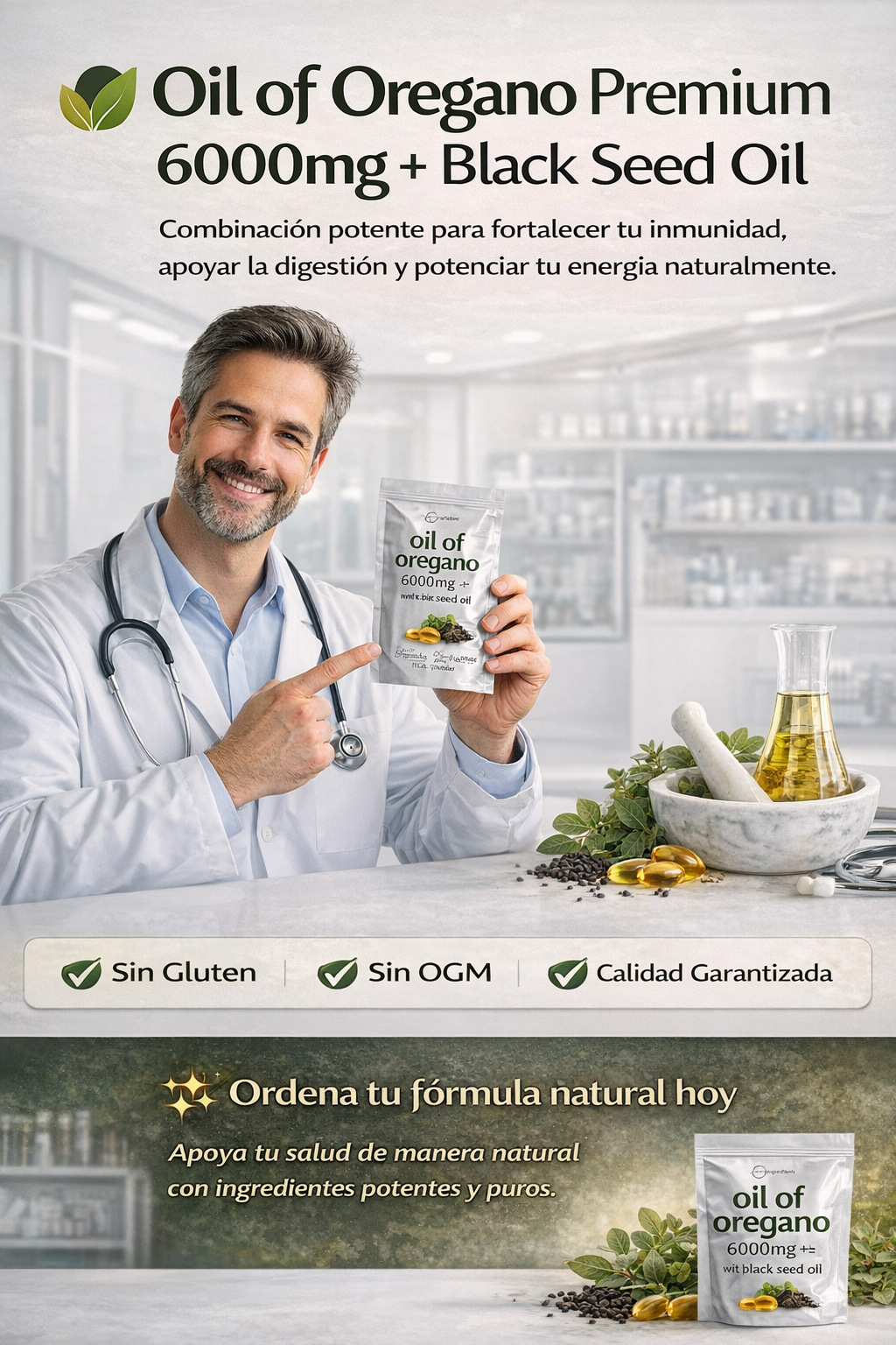 🌿 Oil of Oregano - Balance y Bienestar Diario