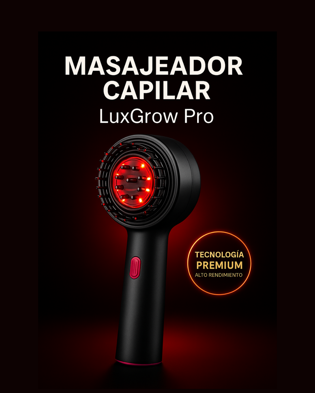 Masajeador Capilar LuxGrow Pro